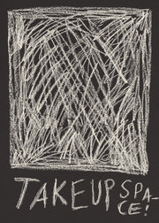 Scribbled Space Print