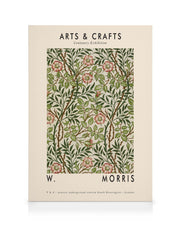 Arts & Crafts Green Canvas print