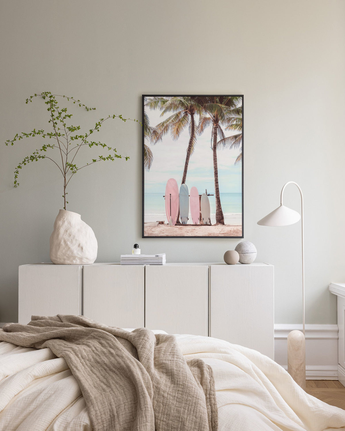 Surfboards Canvas print