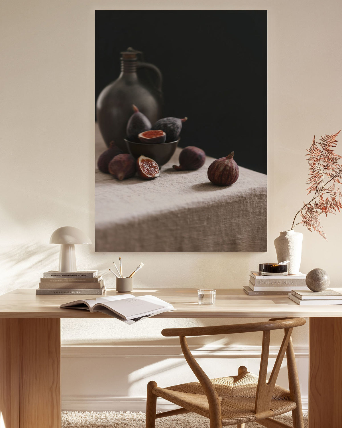 Fig Still Life Canvas print
