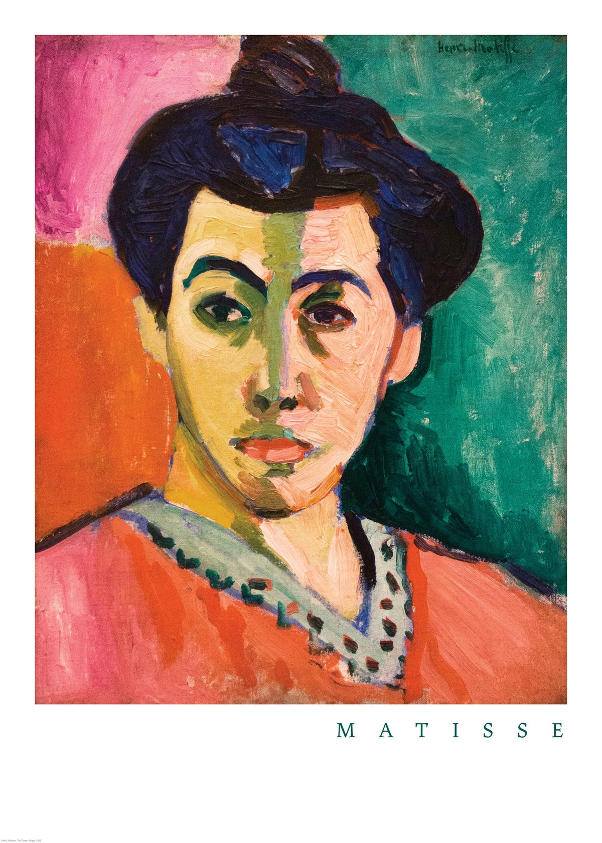 Matisse - The Green Stripe Print