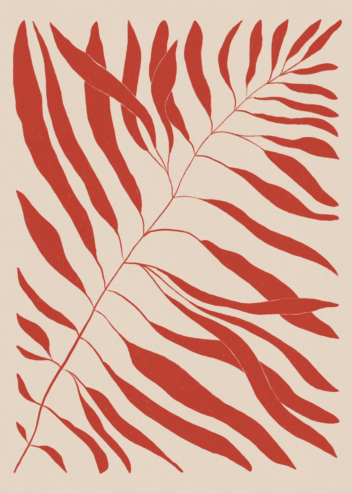 Red Branch Print