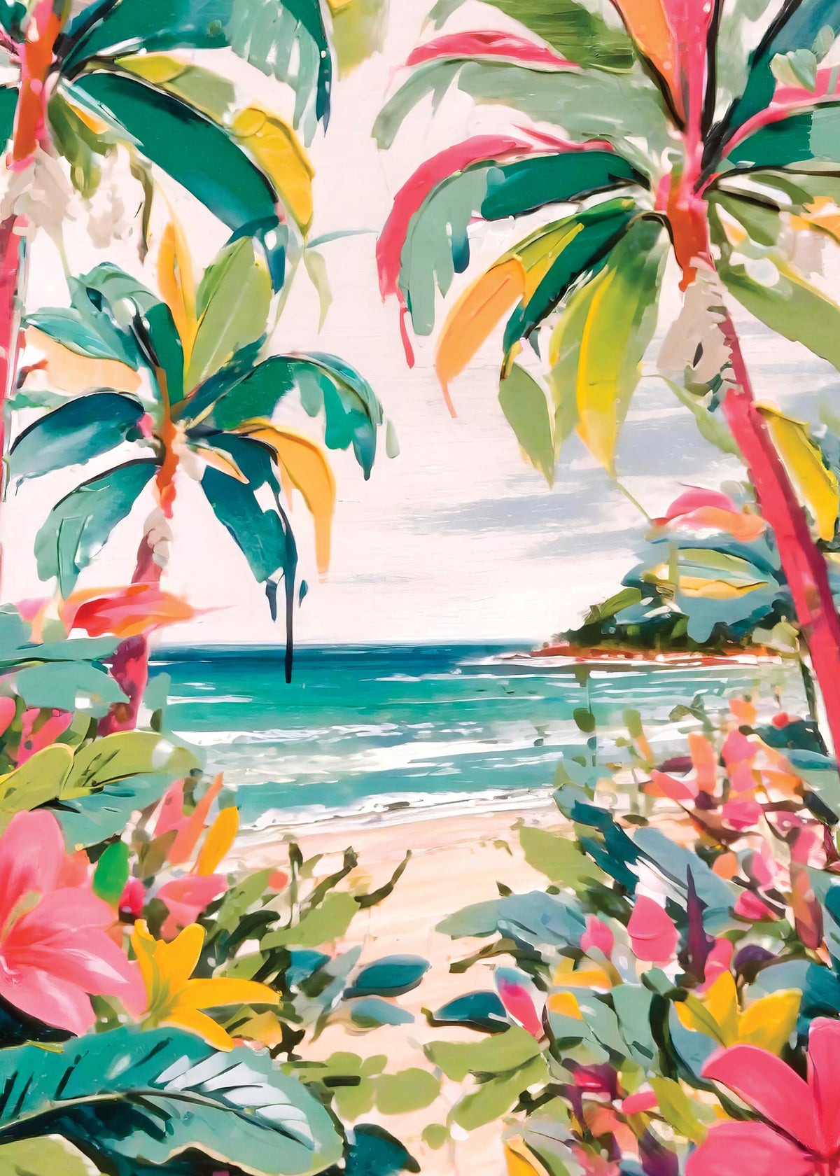 Tropical View Print