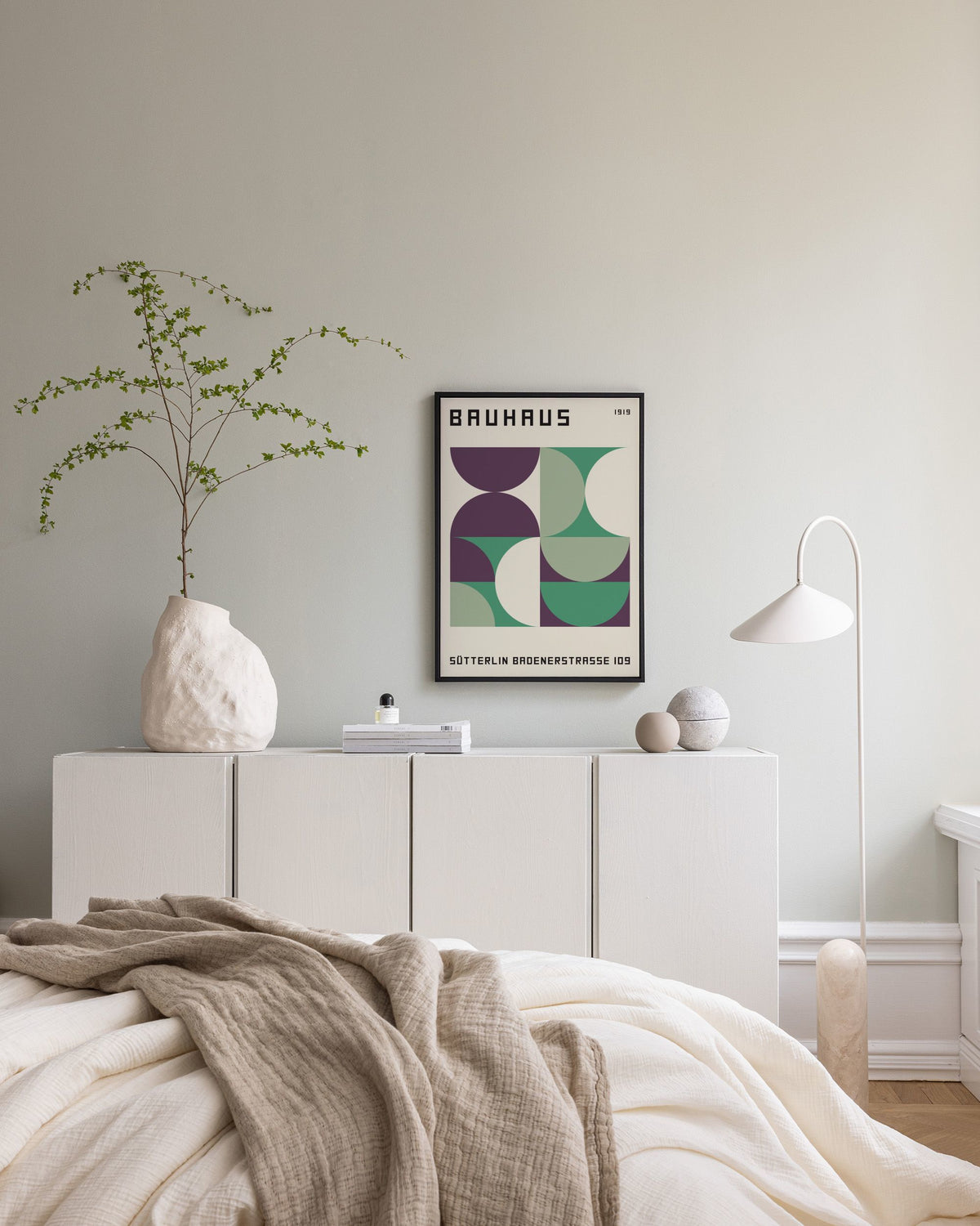 Bauhaus Sutterlin Canvas print