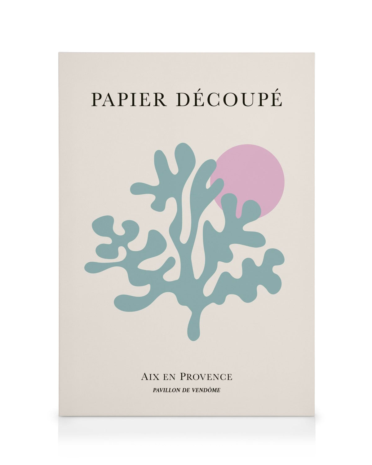Papier Decoupe No2 Canvas print