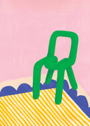 Bold Chair Print