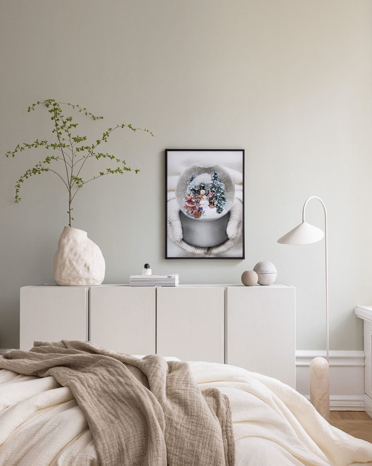 Snow Globe Canvas print