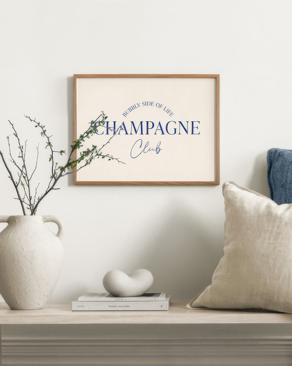 Champagne Club Print