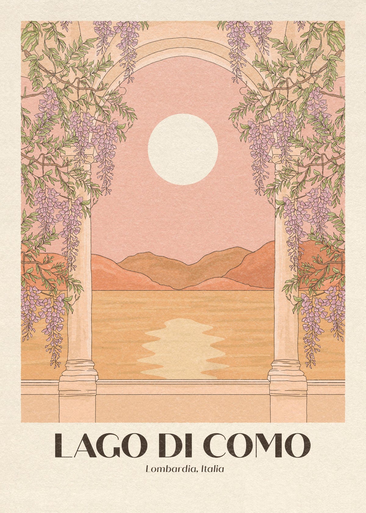 Cai and Jo - Lago Di Como Print