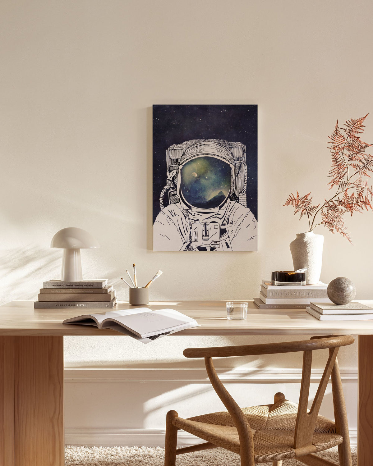 Dreaming of Space Canvas print