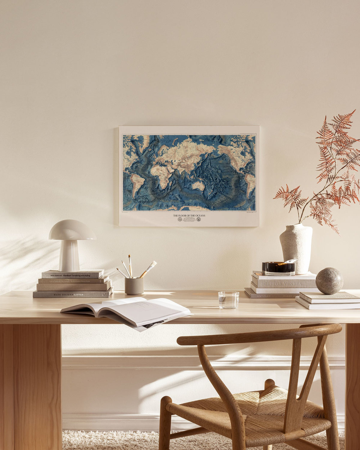 The Floor of the Oceans Canvas