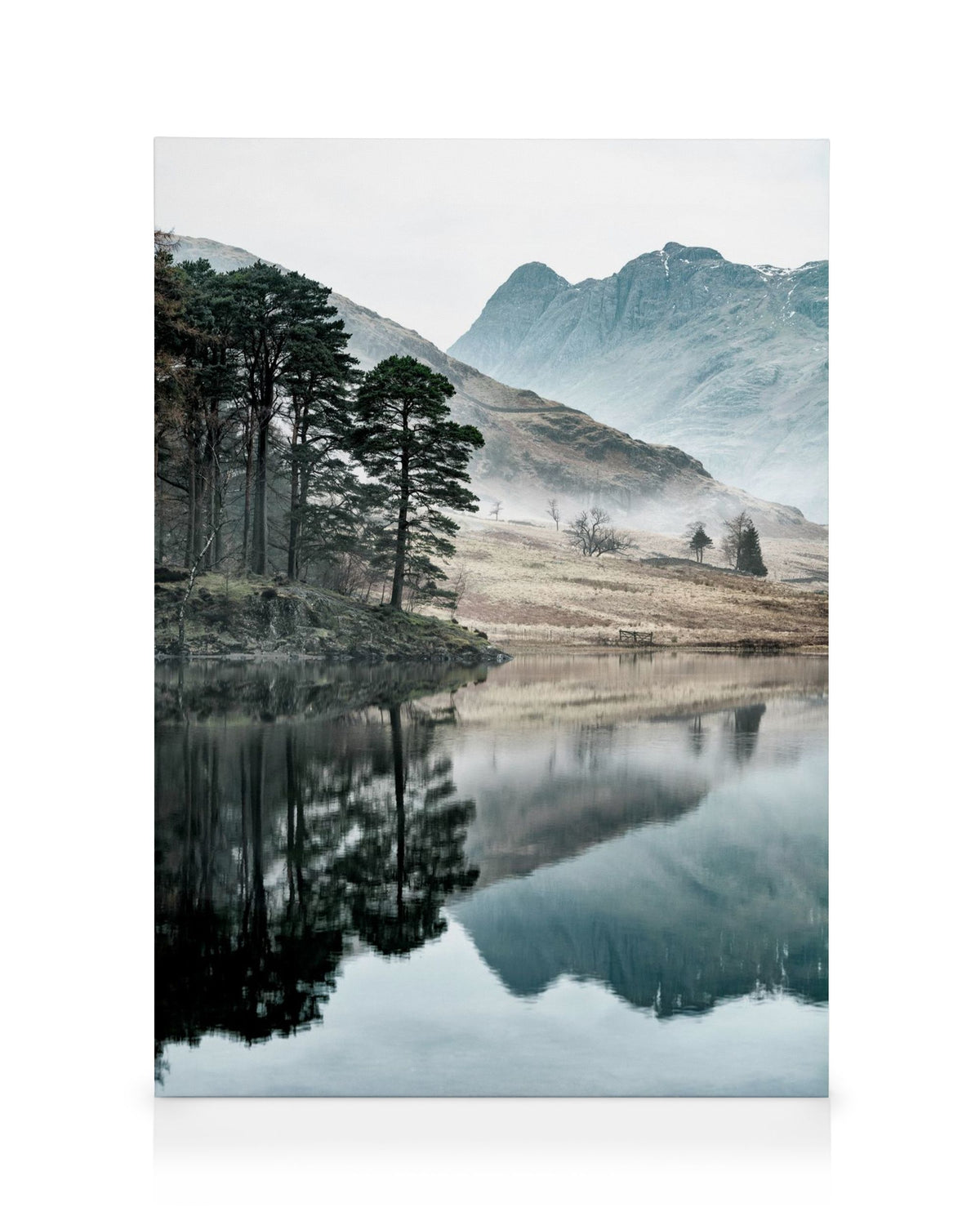 Lake Reflection Canvas print