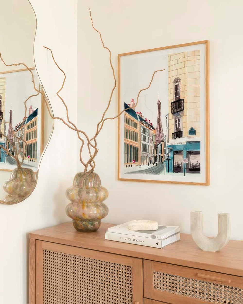 Laura Page - Paris Street Corner Print