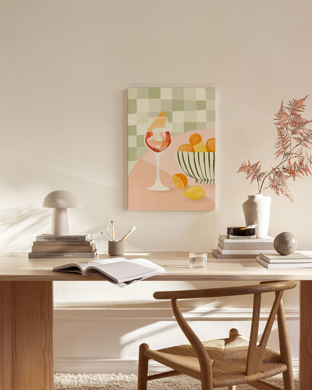 Citrus and Drinks Canvas print