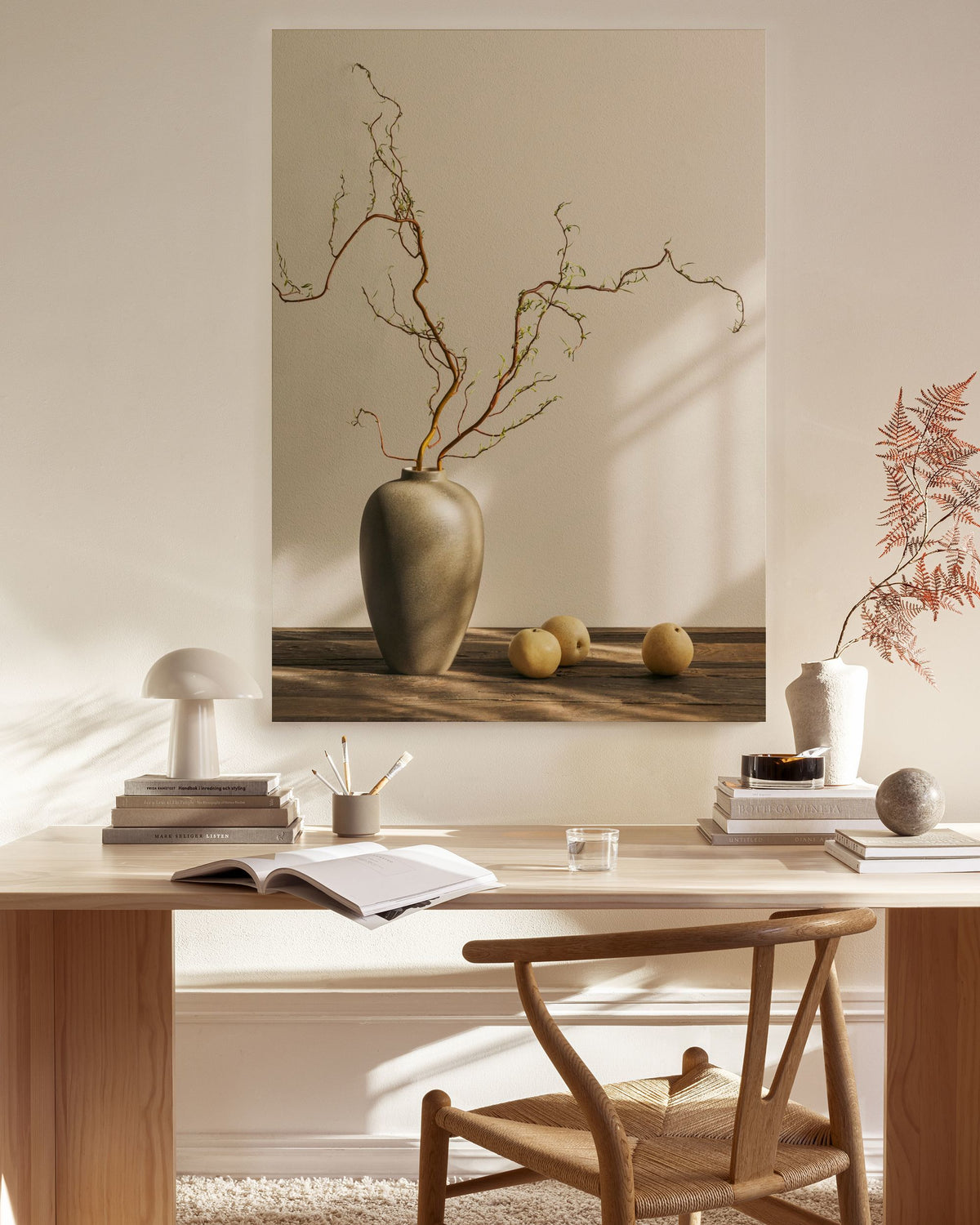 Soft Noon Canvas print