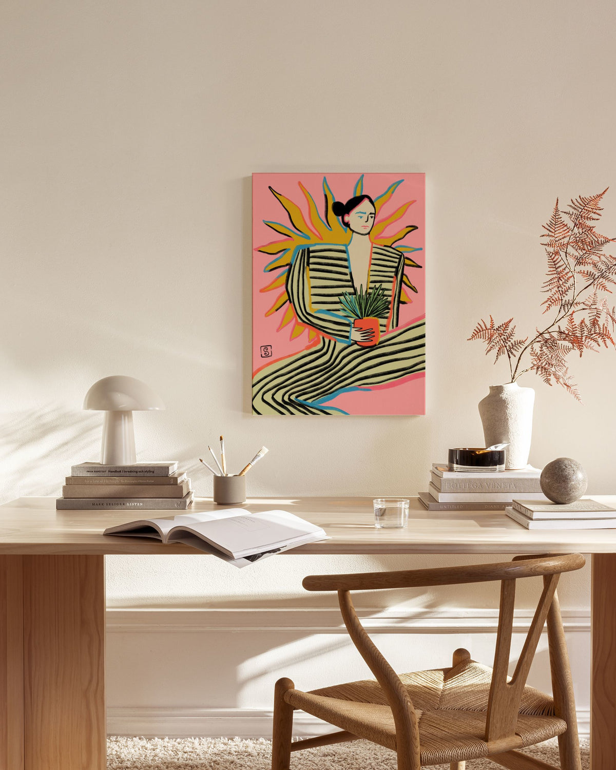 Sandra Poliakov - Sun Power Canvas print