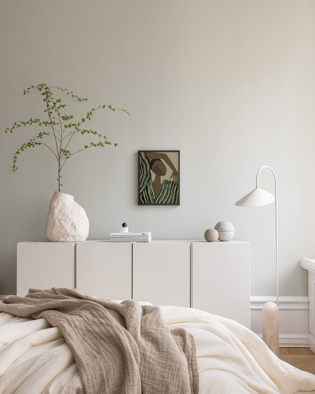 Soft Contour Canvas print