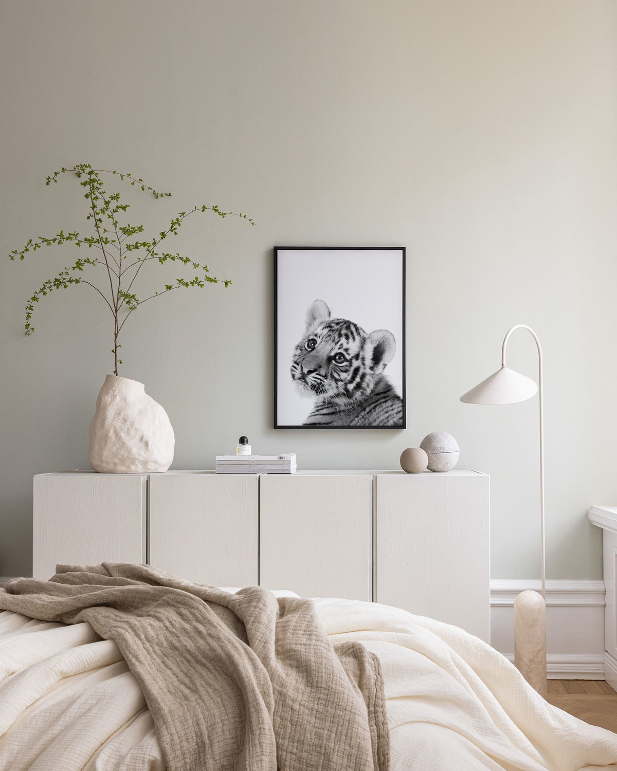 Baby Tiger Canvas print