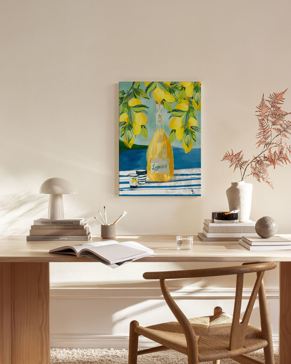 Ekaterina Zagorska - It’s Always Limoncello Time Canvas print