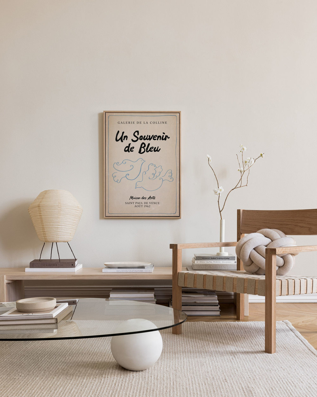 Galerie de la Colline Exhibition Canvas print