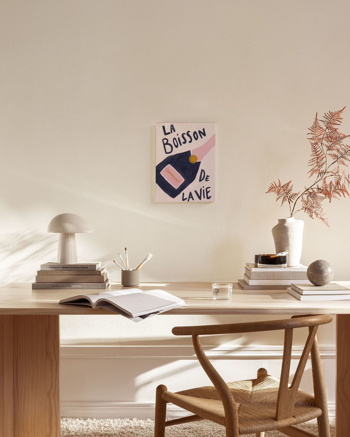 La Boisson de la Vie Canvas print