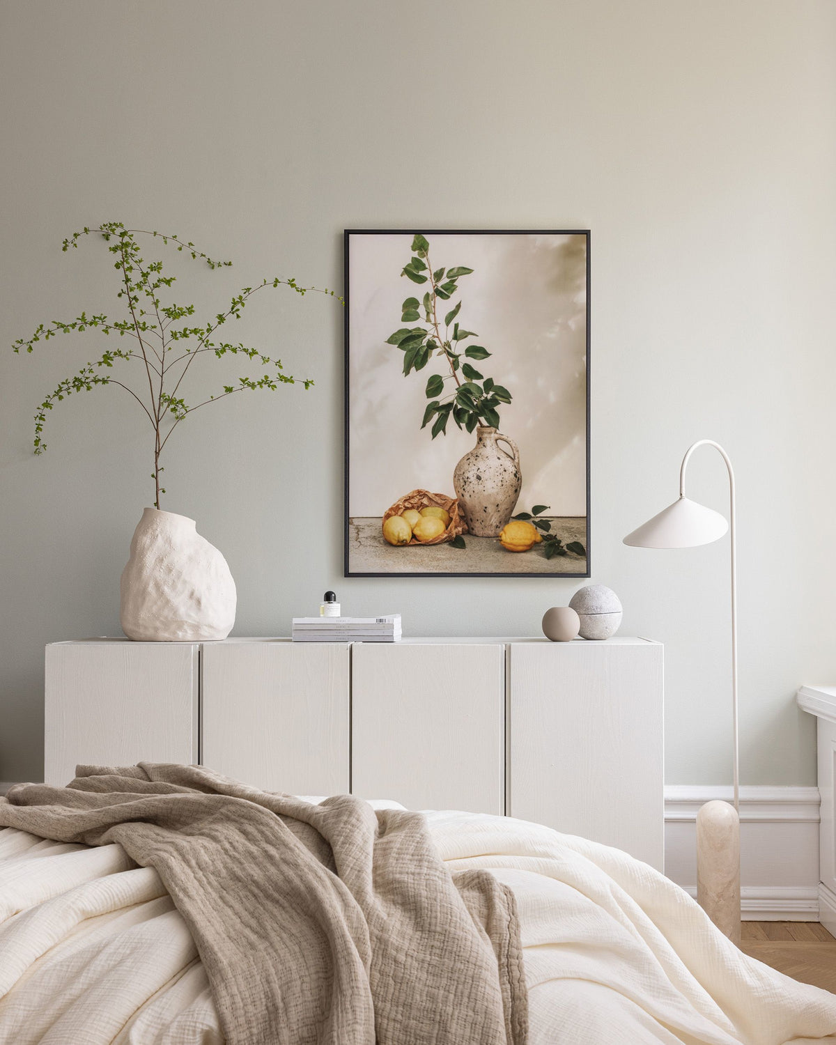 Afternoon Lemons Canvas print