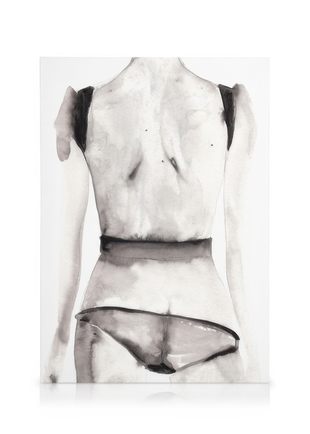 Victoria Verbaan - Watercolor Torso Canvas print