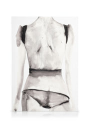 Victoria Verbaan - Watercolor Torso Canvas print