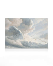 Simon Denis - Study of Clouds with a Sunset near Rome Canvas print