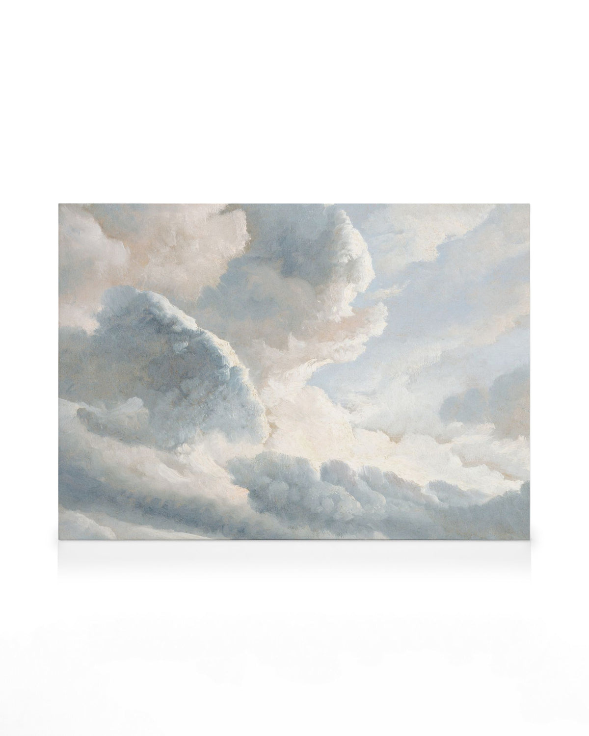 Simon Denis - Study of Clouds with a Sunset near Rome Canvas print