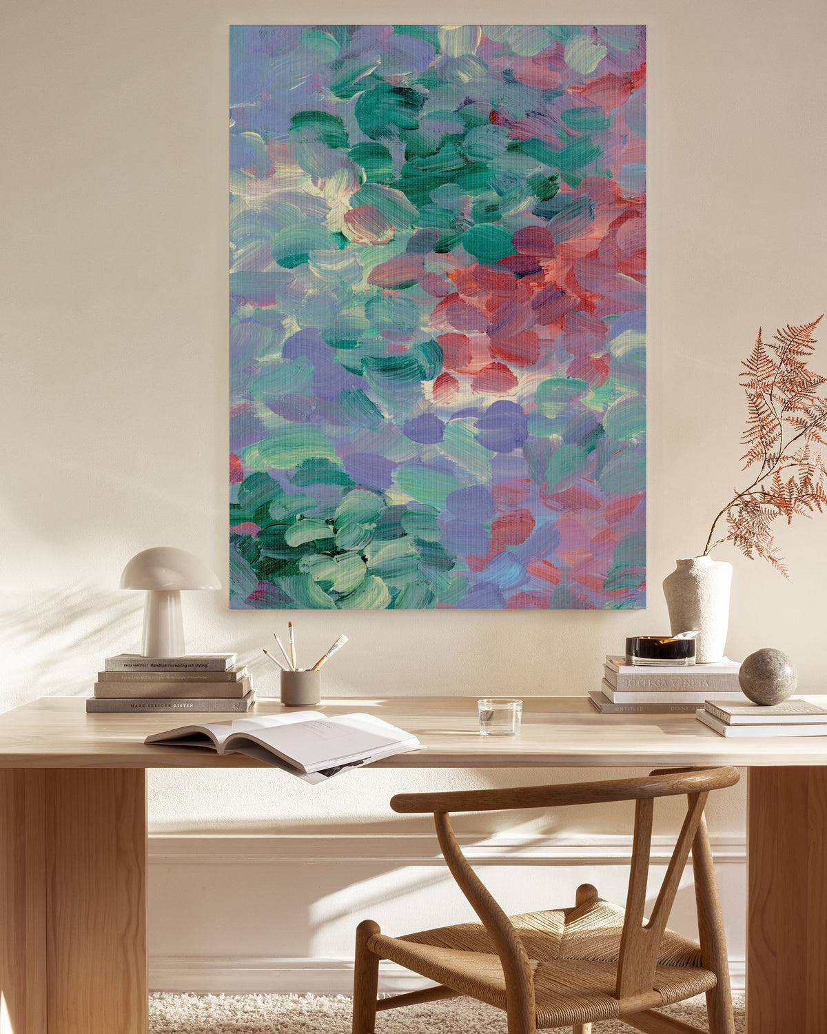Chromatic Reverie No2 Canvas print