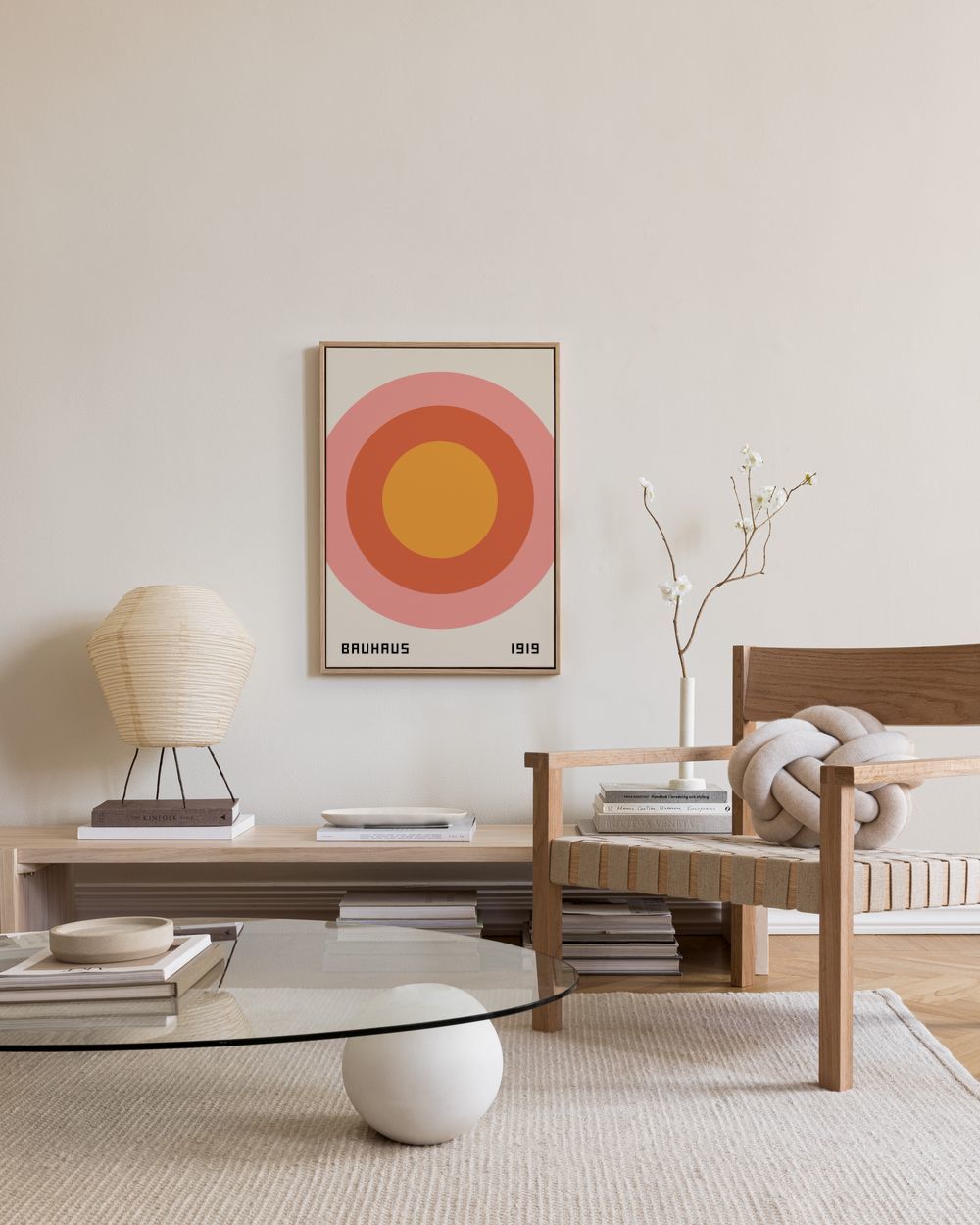 Bauhaus 1919 Canvas print