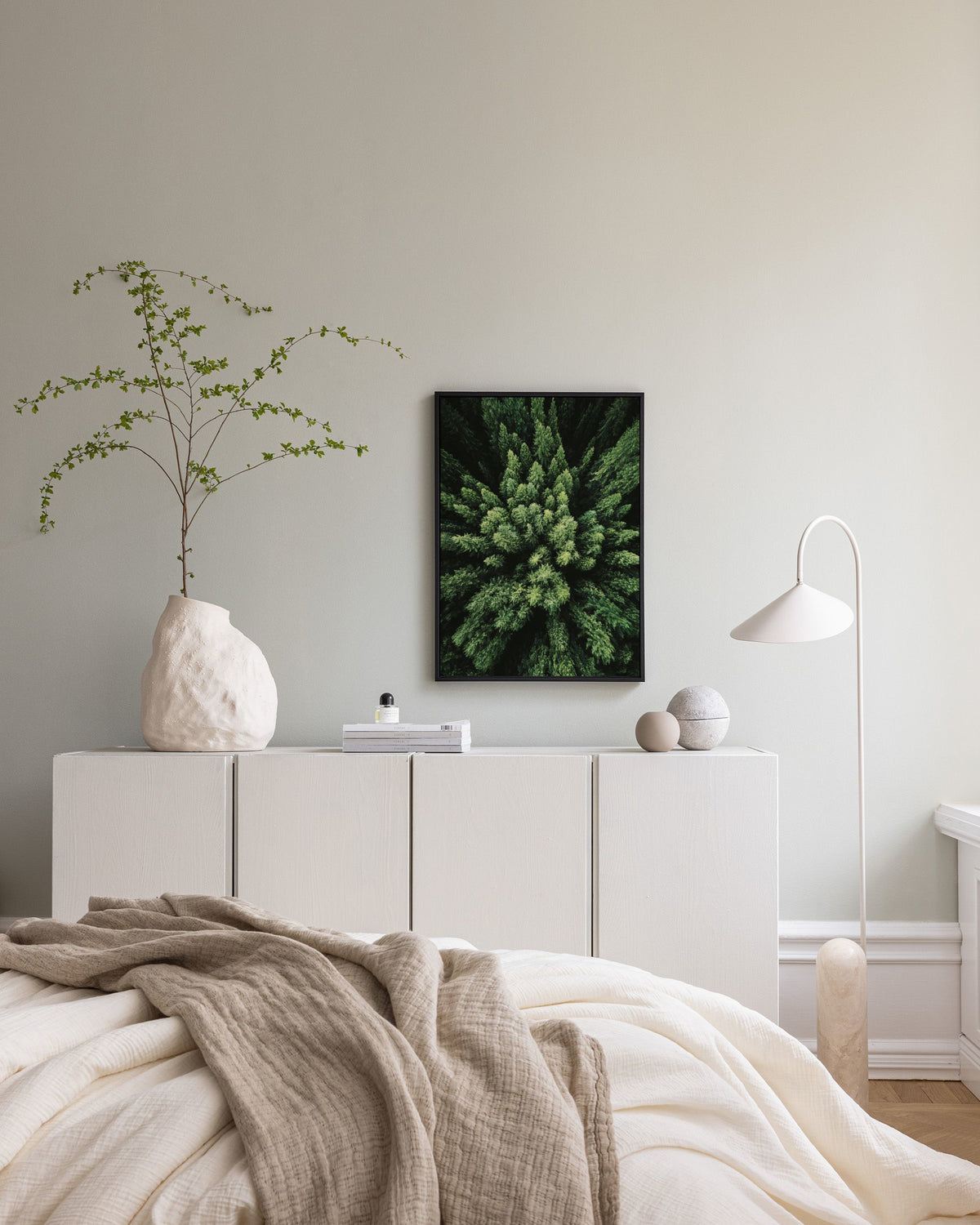 Aerial Forest Canvas print