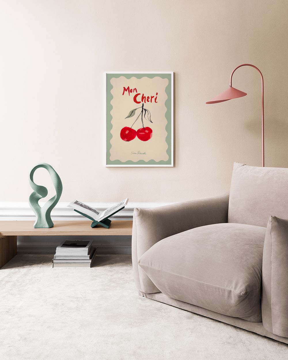 Sissan Richardt - Mon Cheri Print