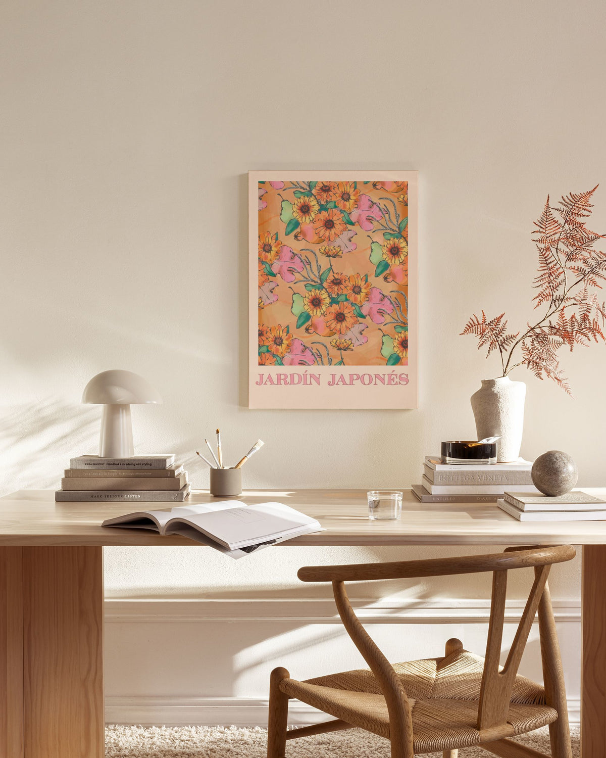Jardin Japones Canvas print