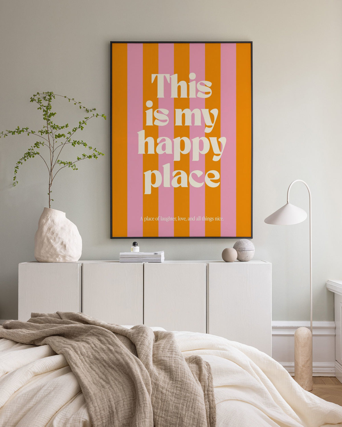Happy Place Canvas print