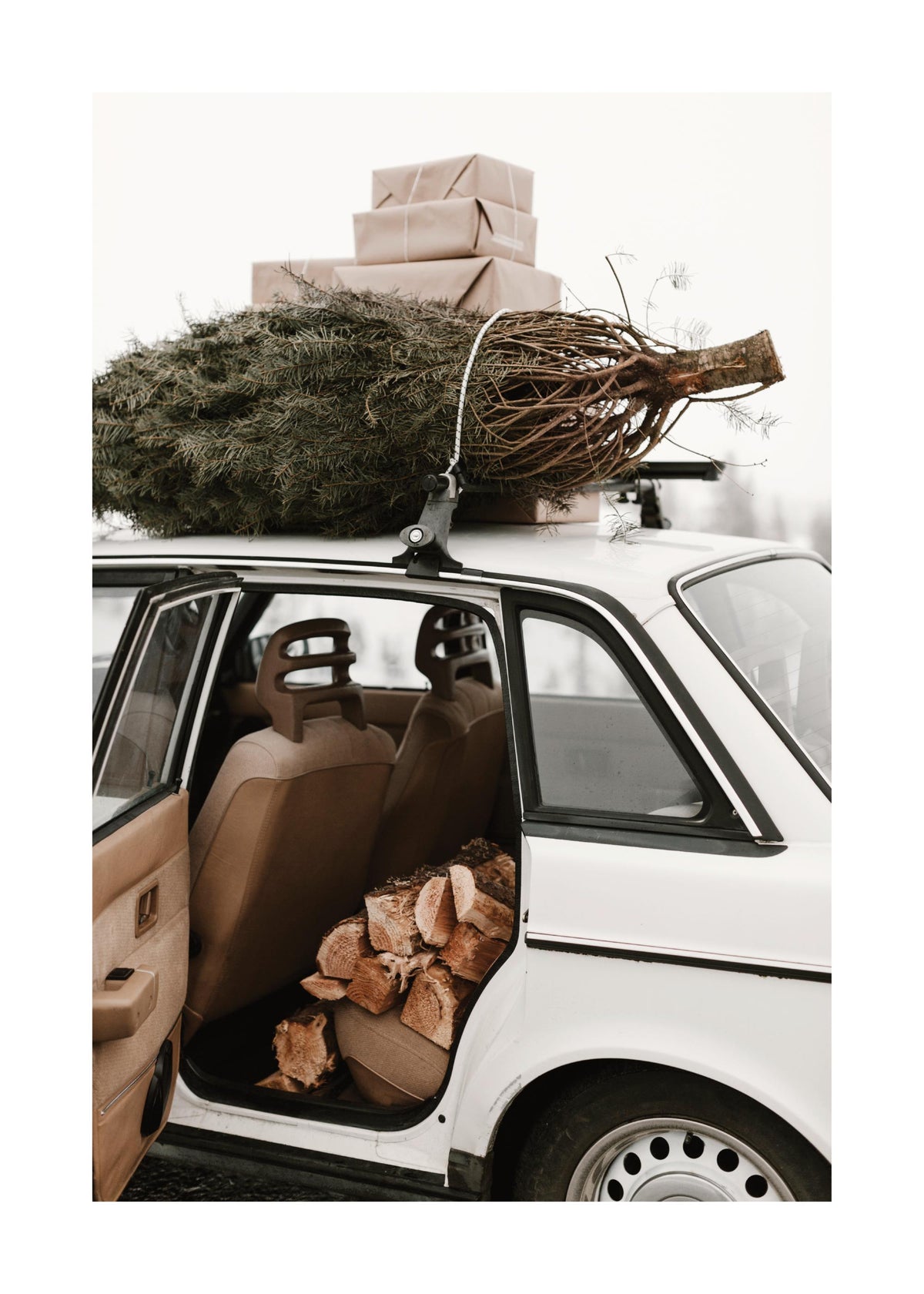 Holiday Car Print