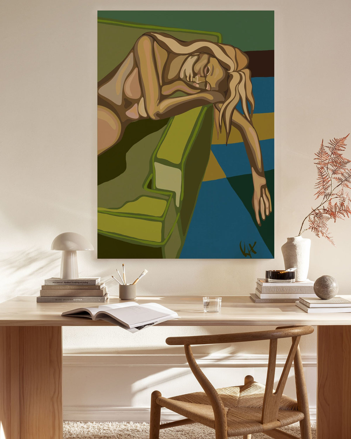 KH Studio - Let You Let Me Down Canvas print