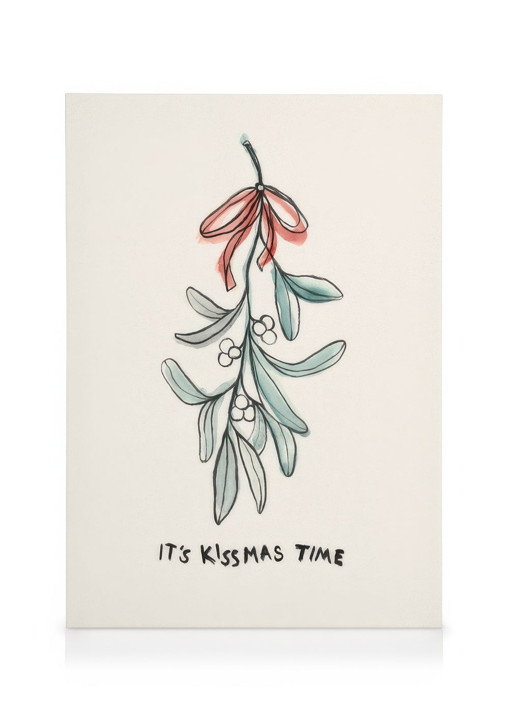 It's Kissmas Time Canvas print