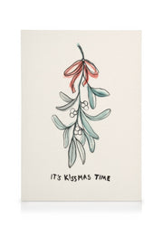 It's Kissmas Time Canvas print