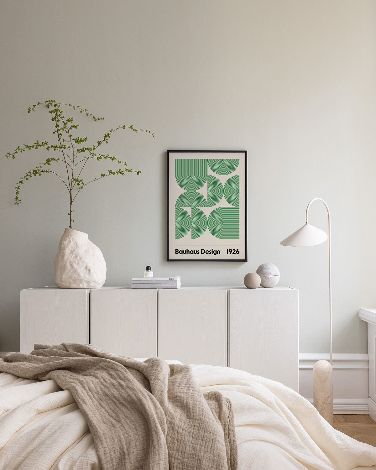 Bauhaus Design Arches Canvas print