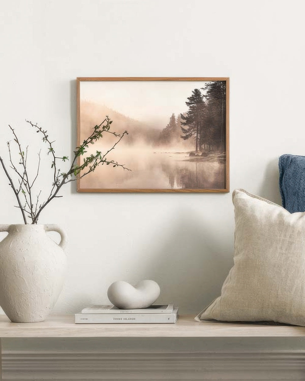 Fog Lake Print