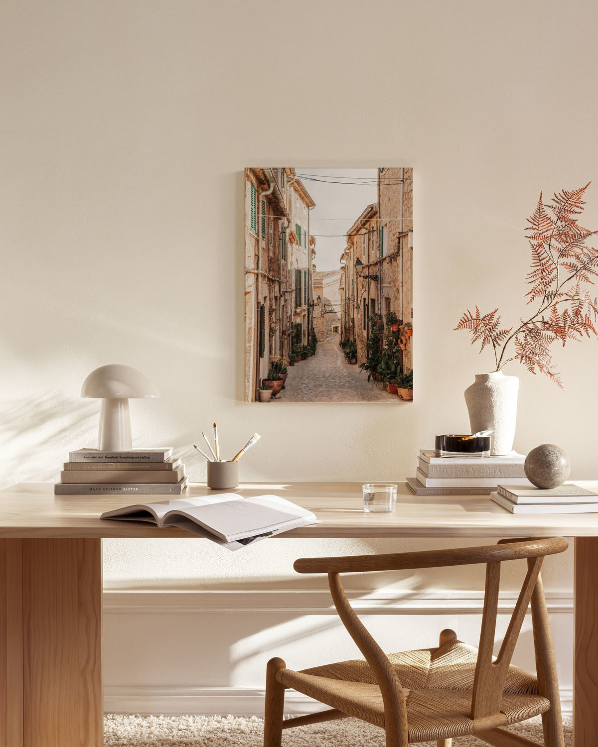 Valldemossa Alley Canvas print