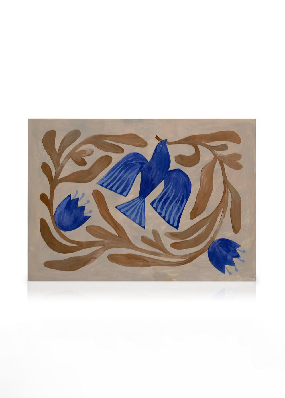 Bird and Branches Canvas print