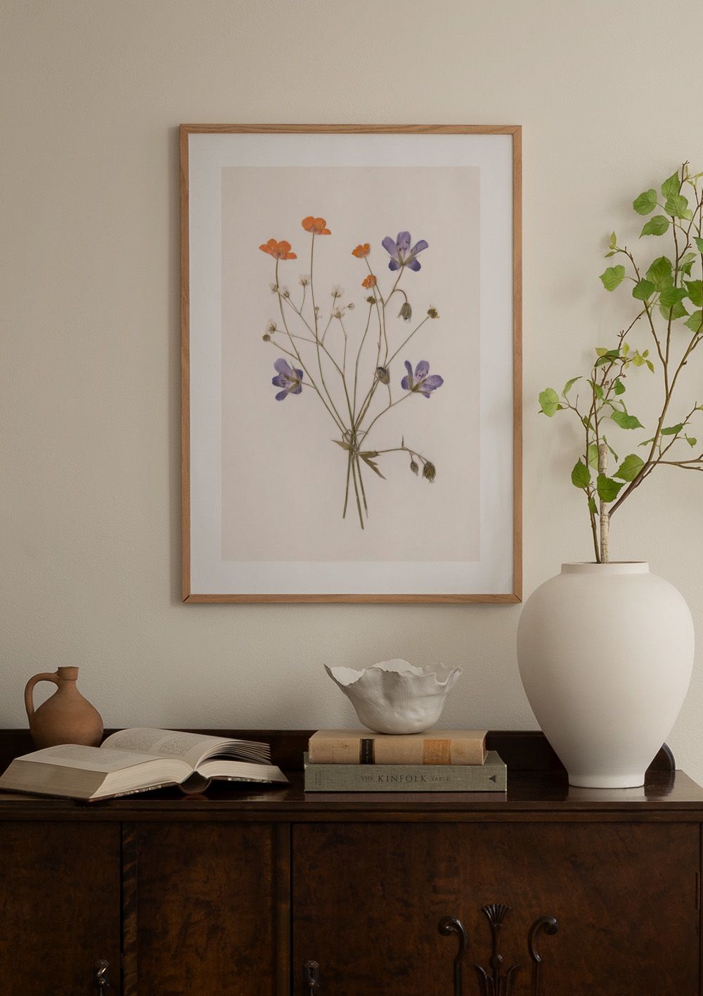 Pressed Flowers No1 Print
