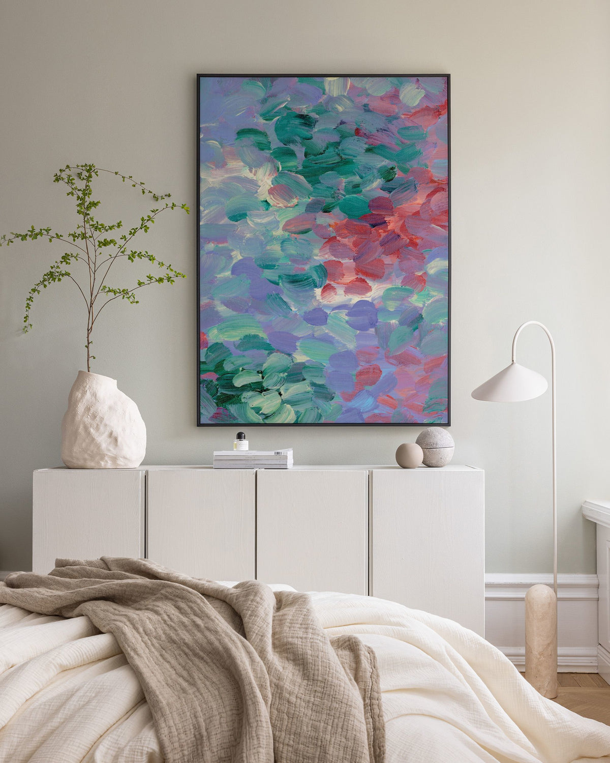 Chromatic Reverie No2 Canvas print
