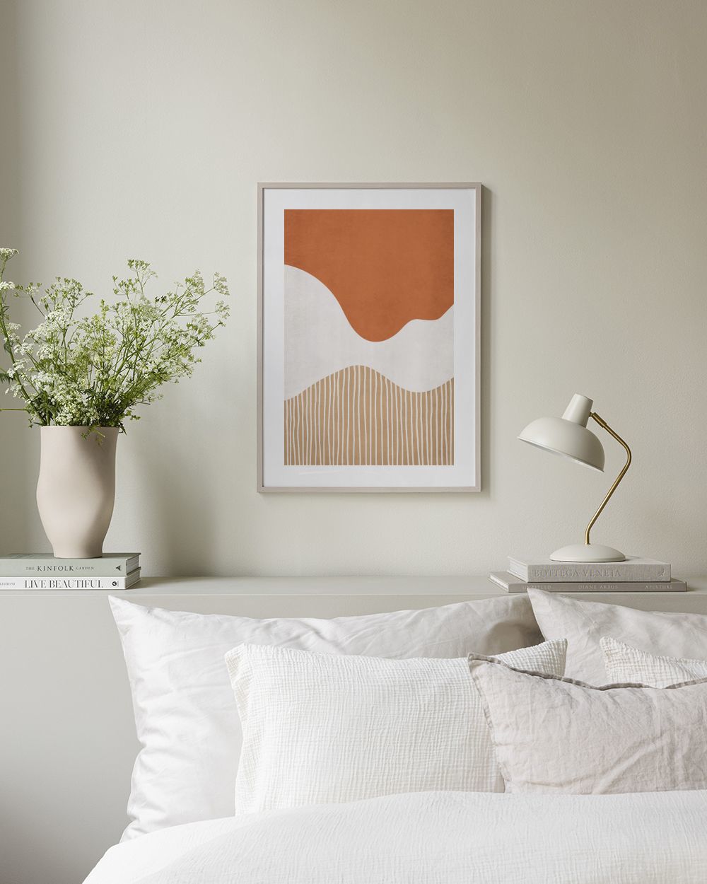 Abstract Shapes and Lines Print