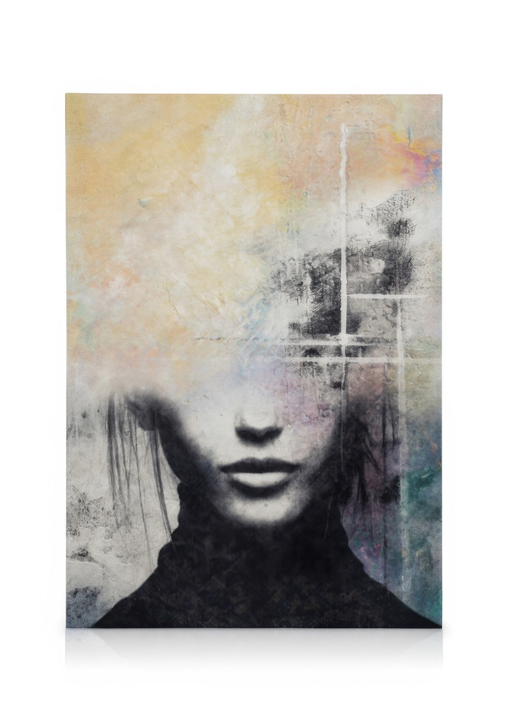 The Concept of Beauty Canvas print