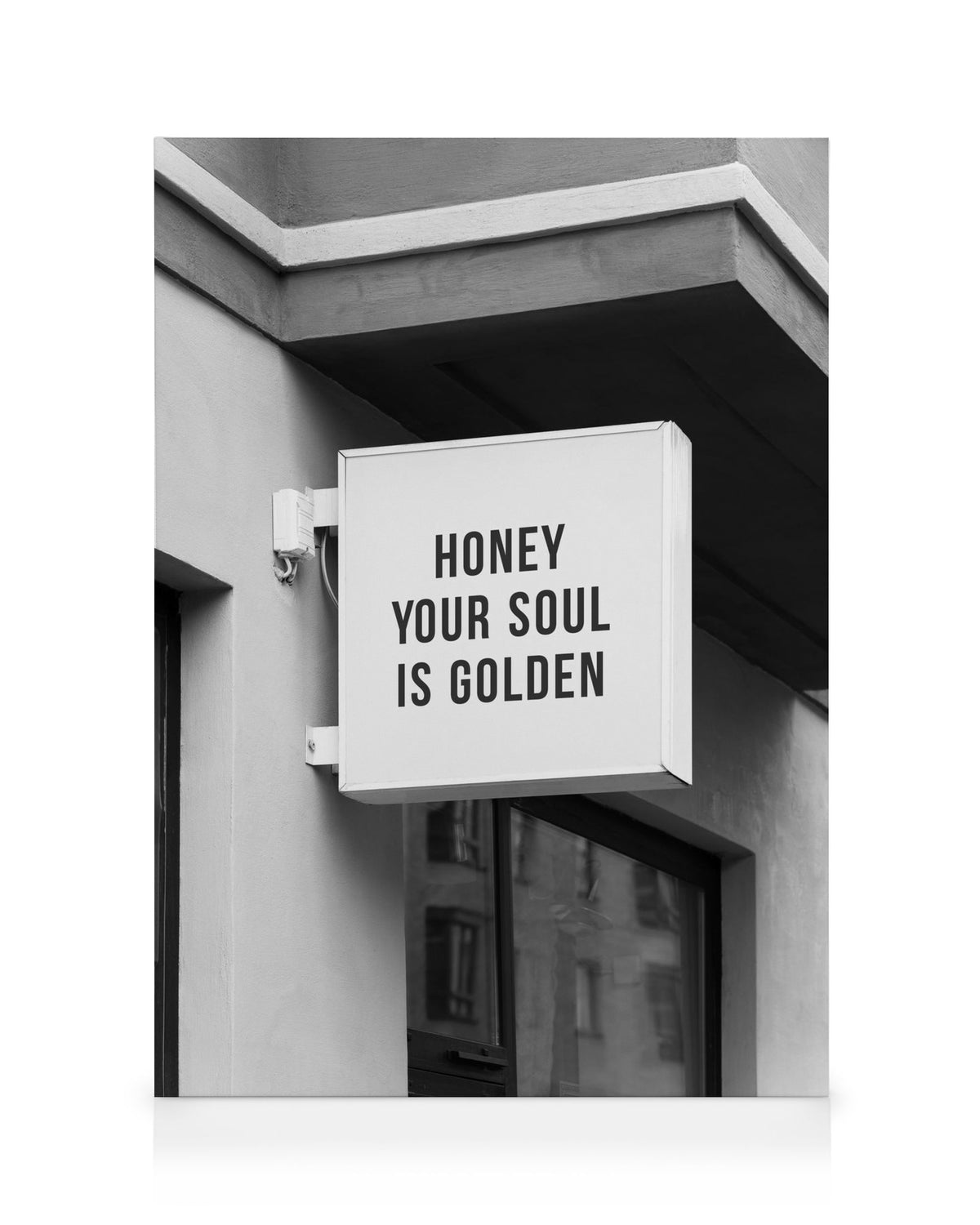 Golden Soul Sign Canvas print