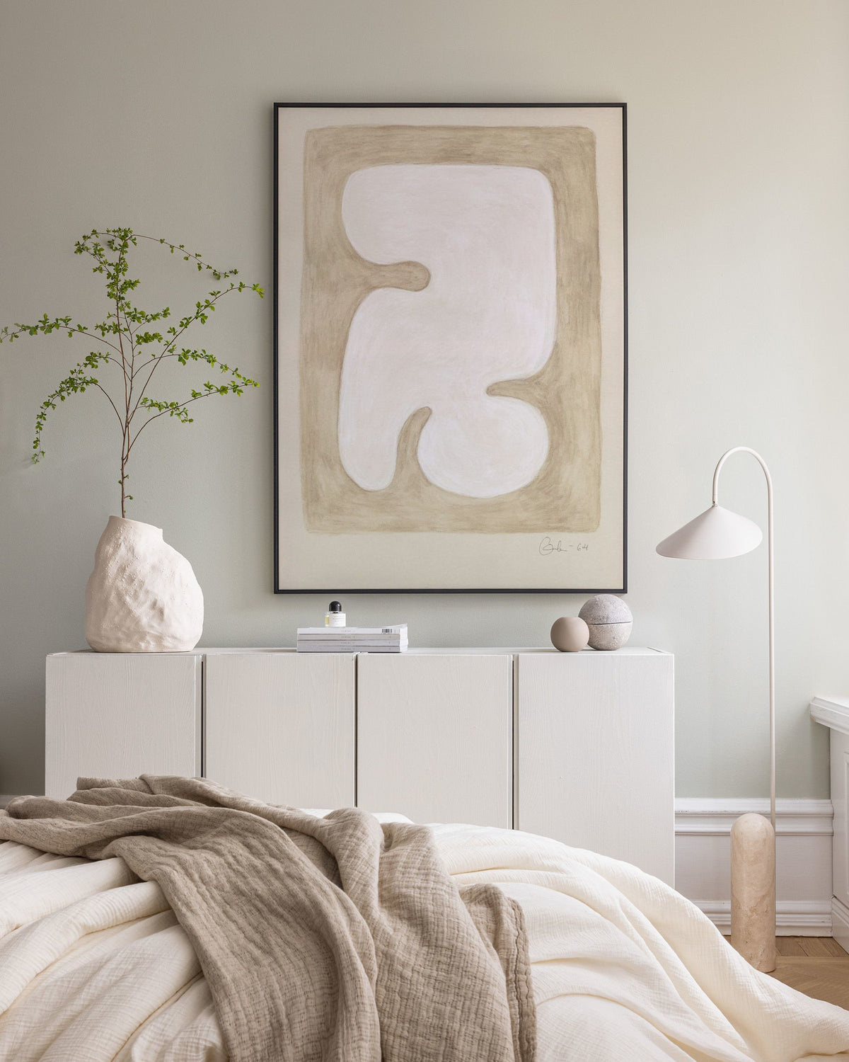 Curvature Canvas print